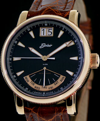 Belair Watches A9960Y/S-BLK/COG