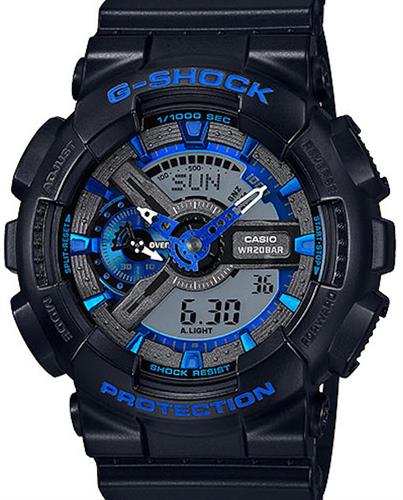 Casio G-Shock wrist watches - G-Shock Ana/Digi Green GA110CB-1ACR.