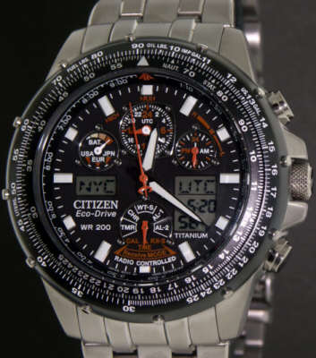 citizen atomic watch titanium