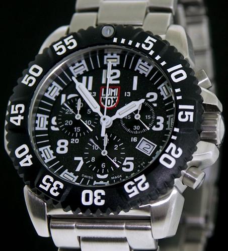 Luminox Us Navy Seal wrist watches - Black Speckle Dial 