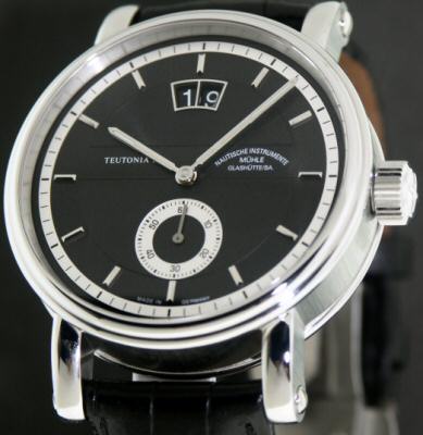 Muhle Glashutte Teutonia wrist watches - Teuttonia Ii Big Date Limited ...