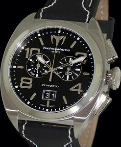 Technomarine Us Navy wrist watches - Us Navy Steel Chrono Big Date C.