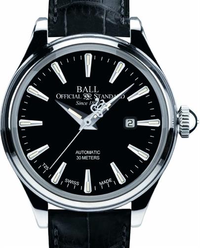 Ball Trainmaster wrist watches - Eternity Black Dial NL2080D-LJ-BK.