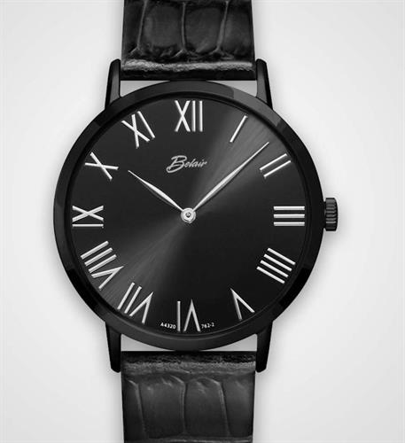 Belair Watches A4320BKW/S-BLK/BLK