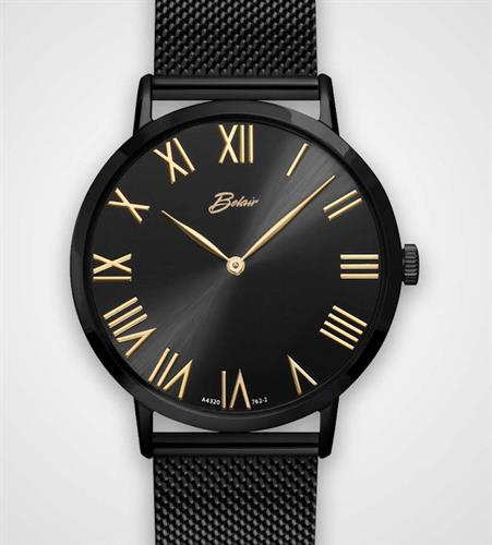 Belair Watches A4320BKY/M-BLK