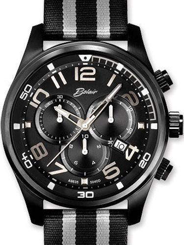 Belair Watches A9835BK-SIL