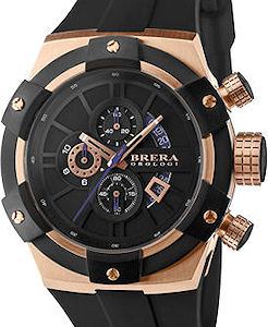 Brera Orologi Super Sportivo wrist watches - 43mm Black/Rose Gold ...