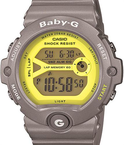 casio baby g yellow