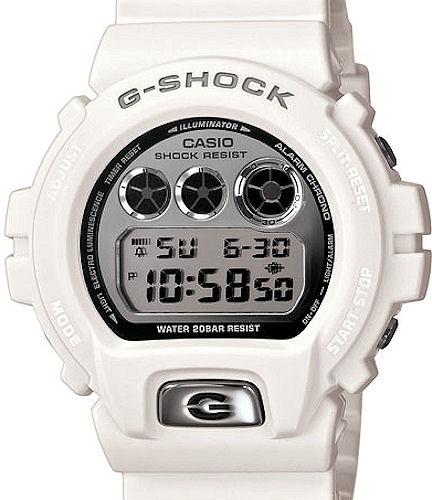 Casio G-Shock wrist watches - G-Shock Black/Silver DW6900MR-7.