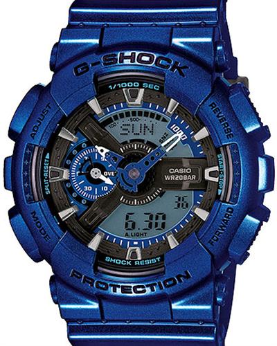 g shock blue and orange