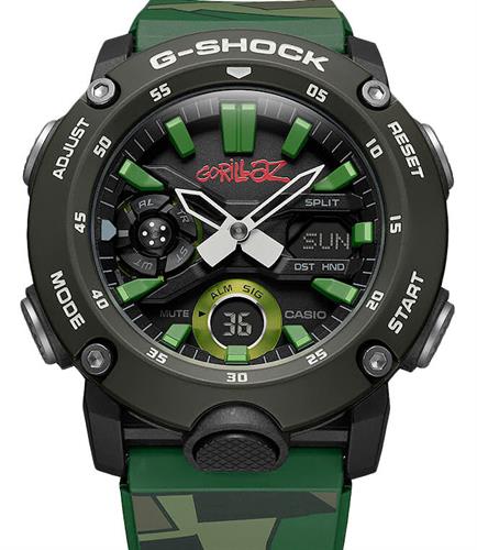 casio gorillaz watch