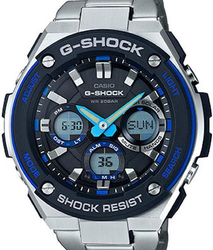 casio 5445 set time