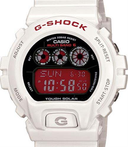 Casio G-Shock wrist watches - G-Shock Solar Atomic White GW6900F-7.