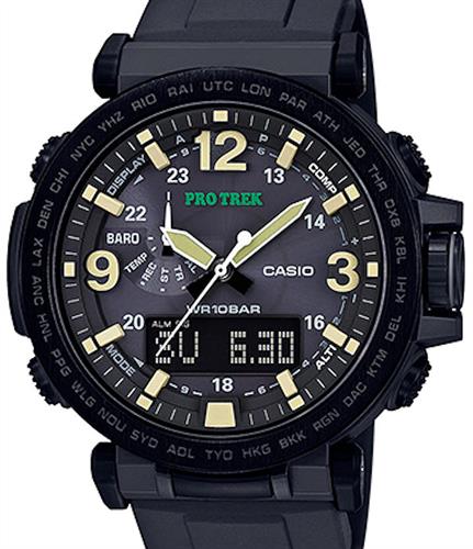 Casio Protrek wrist watches - Protrek Tripple Sensor Black PRG600Y-1.