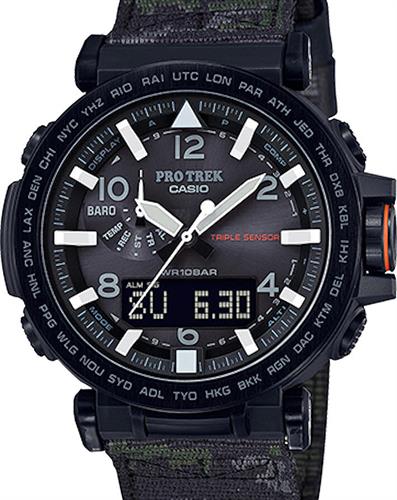 Casio Protrek wrist watches - Protrek Night Safari Camouflag PRG650YBE-3.