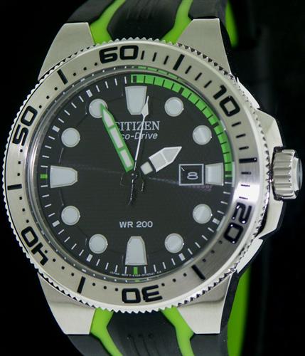 citizen promaster green bezel