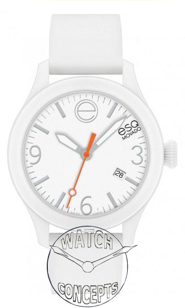 Esq By Movado Gentlemen wrist watches - Esq One All White  display picture 1