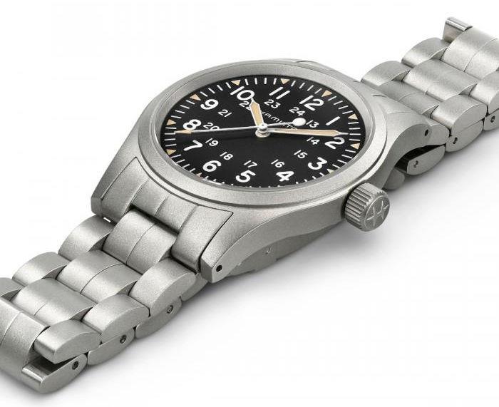 Hamilton Khaki wrist watches - Khaki Mechanical Field Steel H69439131.