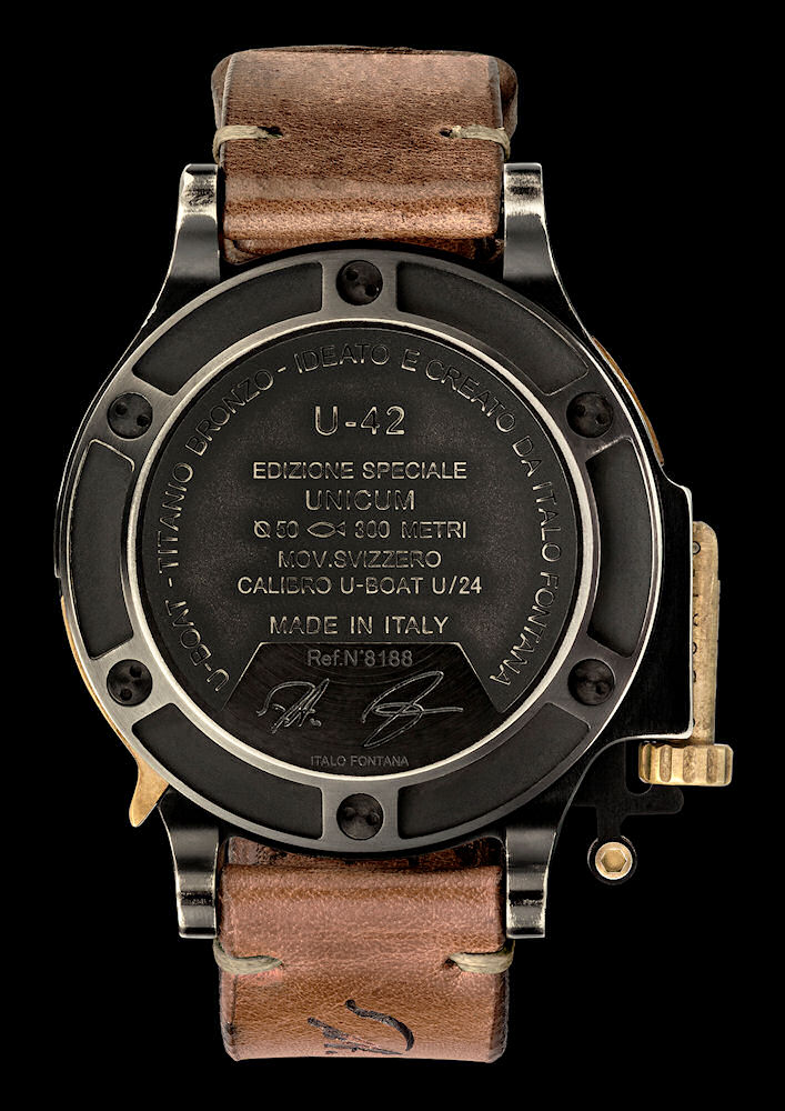 UBoat U42 wrist watches U42 Unicum With Skull 8188.