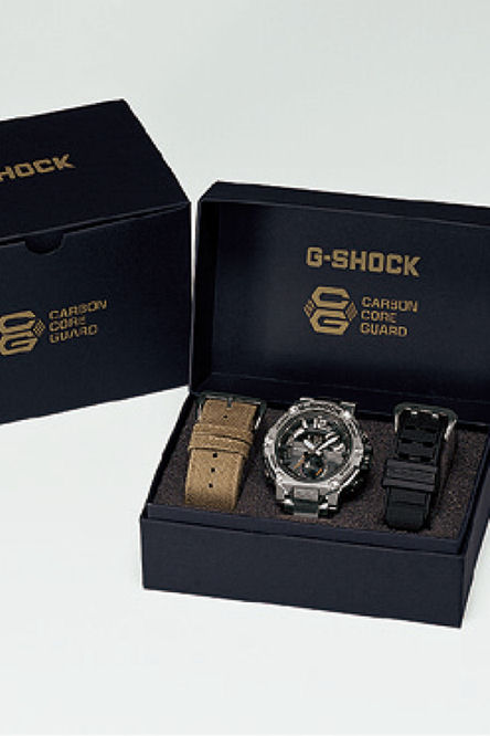 Casio G-Shock wrist watches - G-Shock G-Steel Ana/Digi Set GSTB300E-5A.