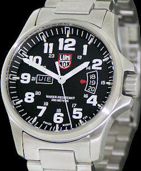 Luminox Land Collection wrist watches - Field Day- Date Black 1822.