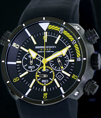 Momodesign Watches MD1005BK-05YW-BKRB