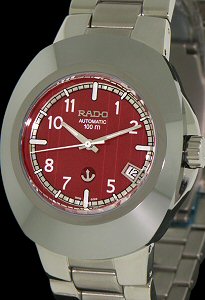 Rado The Original wrist watches - Diastar Automatic Red Dial R12637303.