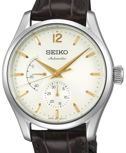 seiko presage gold tone