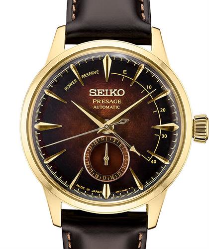 seiko presage gold tone