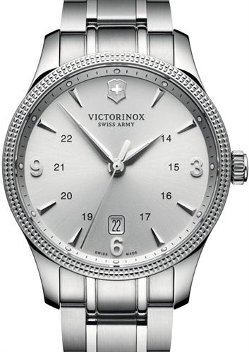 swiss army victorinox stainless steel sapphire crystal watch